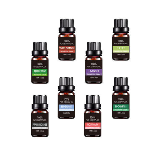 Organic Essential Oils Set - Le cadeau parfait pour une expérience d'aromathérapie complète!