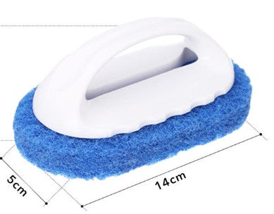 Tampon applicateur bleu pour cire d'abeille