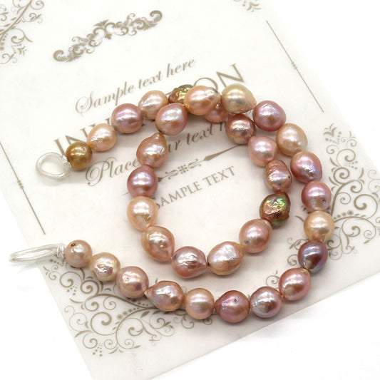 Perles Naturelles d'Eau Douce Violette - Ajoutez une Touche de Magie à vos Créations DIY !