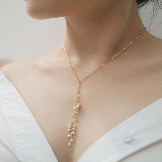 Collier Chaîne de Perles Élégant - Touche d'Élégance pour Votre Look