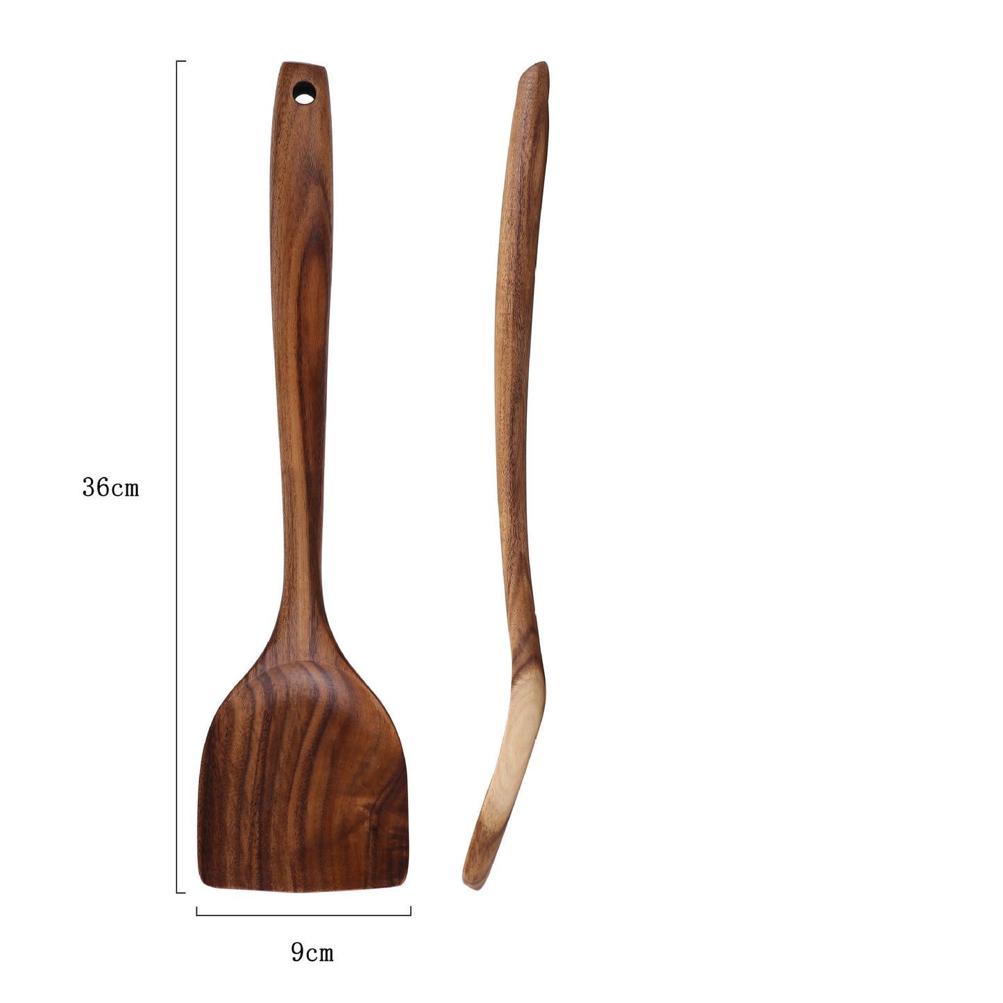 Ensemble d'Ustensiles de Table en Bois d'Acacia Naturel : Bols et Assiettes