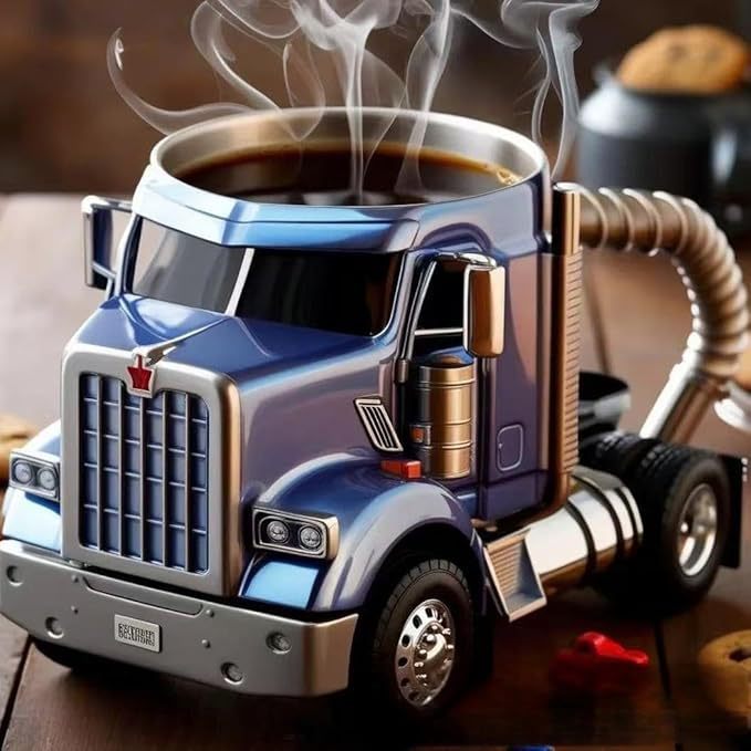 Mug Camion Semi-Remorque - Cadeau Unique et Durable pour les Amateurs de Camions