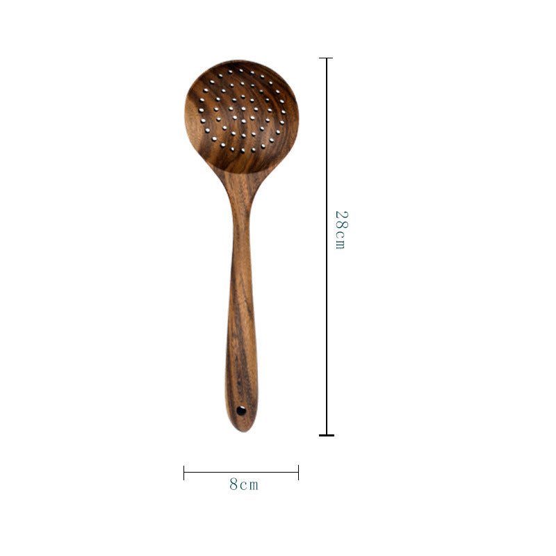 Ensemble de Cuillères et Spatules en Bois d'Acacia