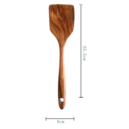 Acacia Wood Spoon and Spatula Set