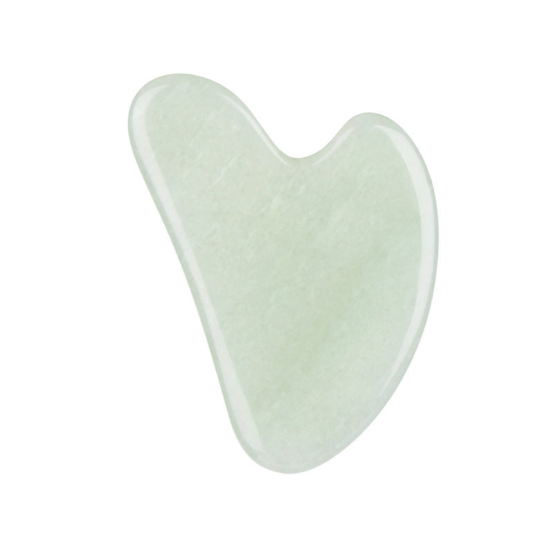 Plaque de Gua Sha en Jade – Outil de Massage Santé et Relaxation