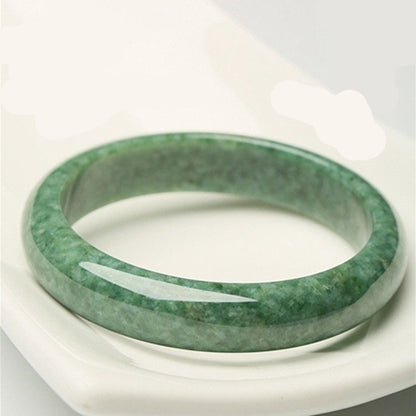 Bracelet en Jade Sombre de Guizhou – Bijou Ethnique Féminin