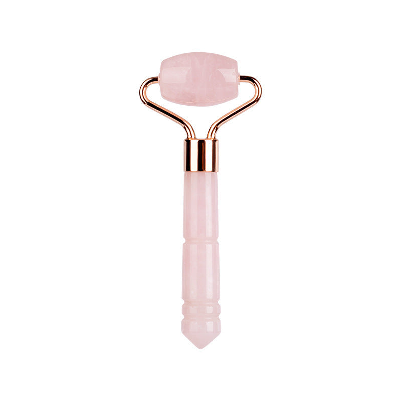 Rouleau de Jade pour Massage et Beauté – Accessoire Gua Sha en Cristal Rose