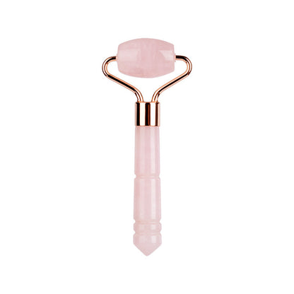 Rouleau de Jade pour Massage et Beauté – Accessoire Gua Sha en Cristal Rose