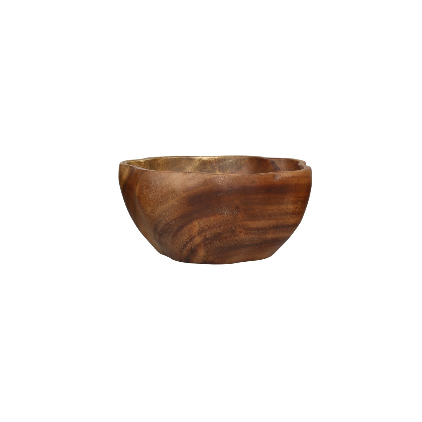 Natural Acacia Wood Tableware Set: Bowls and Plates