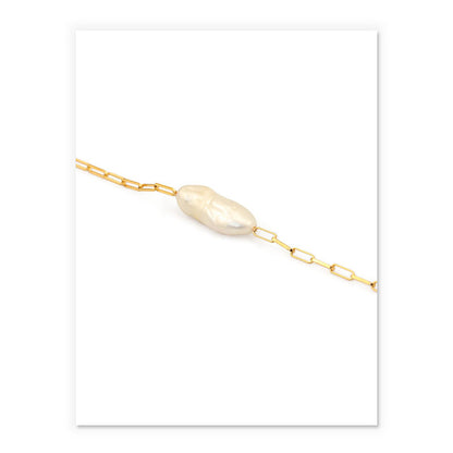 Bracelet en Véritables Perles Baroques