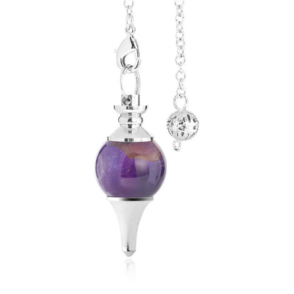 Pendentif Reiki en Agate et Cristal - Énergie Naturelle