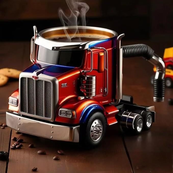 Mug Camion Semi-Remorque - Cadeau Unique et Durable pour les Amateurs de Camions