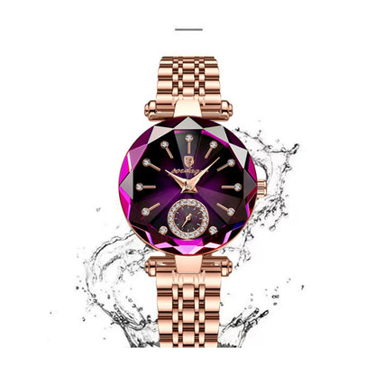 Montre Femme Étanche Mode Quartz – Style Décontracté et Élégant