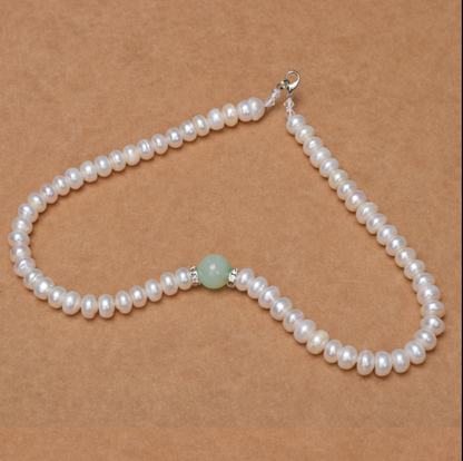 Collier en perles naturelles blanches et volumineuses - L'élégance à son apogée ! ✨
