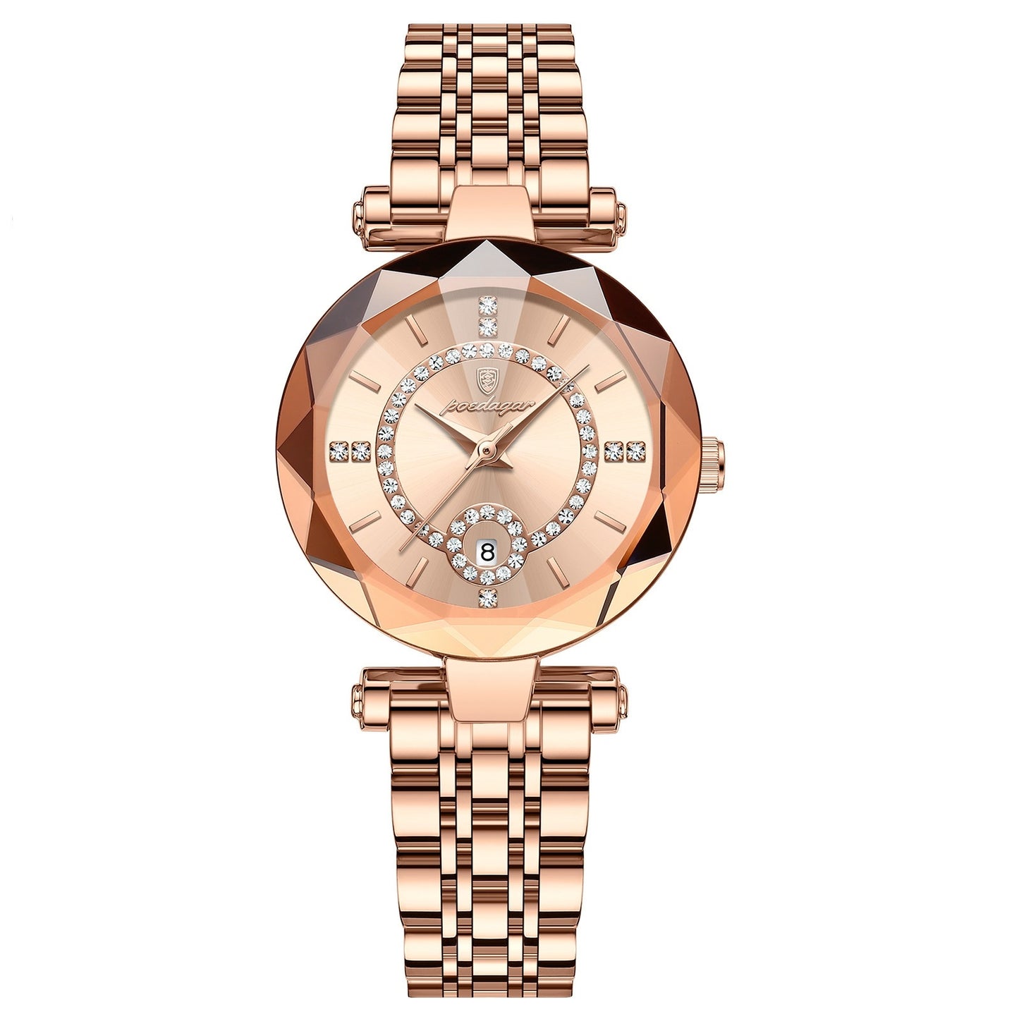 Montre Femme Ultra-Mince Étanche en Alliage – Style Mode avec Mouvement Quartz