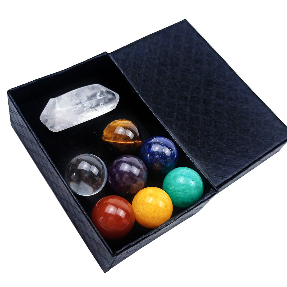 Colección de bolas de chakras de colores - Adorno 16 mm