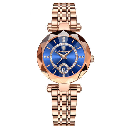 Montre Femme Ultra-Mince Étanche en Alliage – Style Mode avec Mouvement Quartz