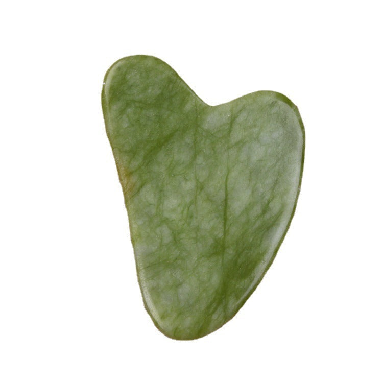 Plaque de Gua Sha en Jade – Outil de Massage Santé et Relaxation