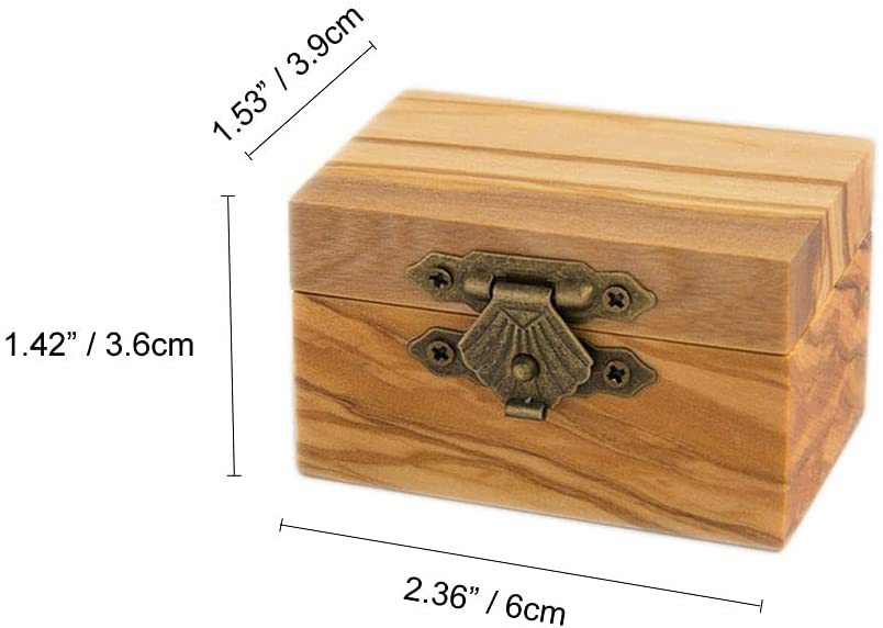 Olive Wood Jewelry Box: Natural Elegance for Your Treasures