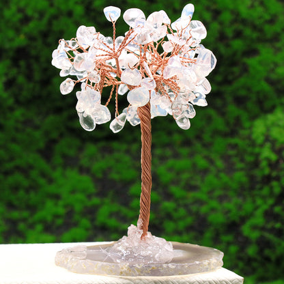 Baum des Lebens-Ornament aus natürlichem Amethyststein – Eleganz und spirituelle Energie