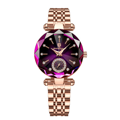 Montre Femme Étanche Mode Quartz – Style Décontracté et Élégant