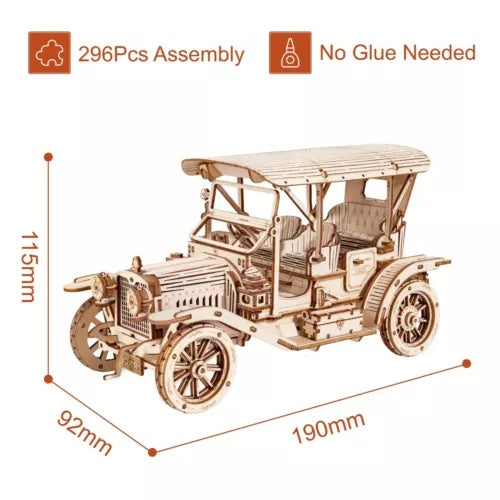 Dimensions du Puzzle 3D Voiture Vintage ROKR