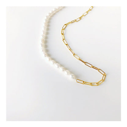Collier en perles naturelles pour femme - Un bijou qui sublime votre élégance innée ✨