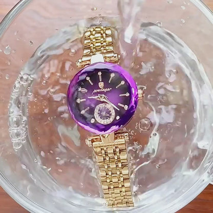 Montre Femme Étanche Mode Quartz – Style Décontracté et Élégant